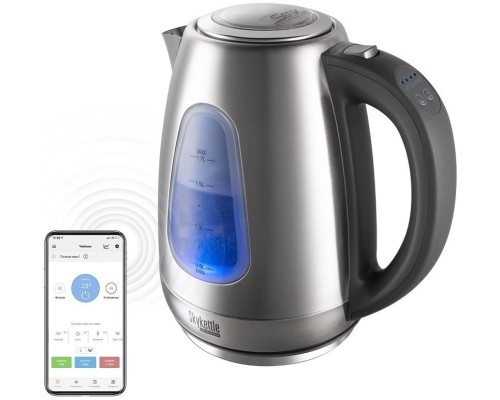 Стильный и функциональный электрочайник REDMOND RK-M215S SkyKettle – идеальный выбор для вашей кухни!