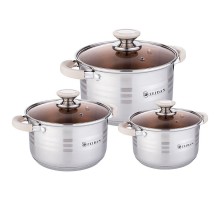 Набор посуды ZEIDAN Z-50656 6пр (2,1/3/4)