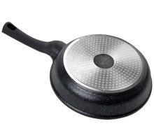 Сковорода ГОРНИЦА Мегаполис серебро Induction ис9261ср 26х5,5см