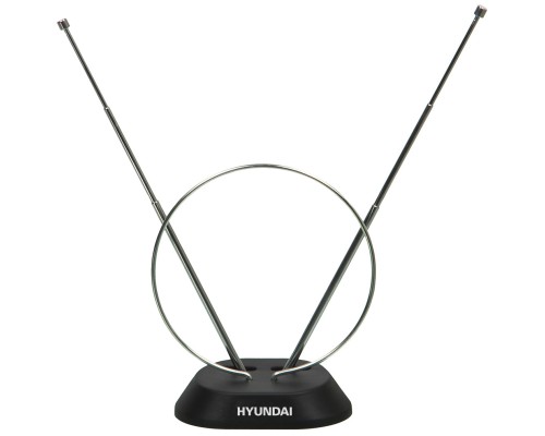 Повышение сигнала с помощью антенны HYUNDAI H-TAI100 3дБ: эффективность и стиль в черном исполнении