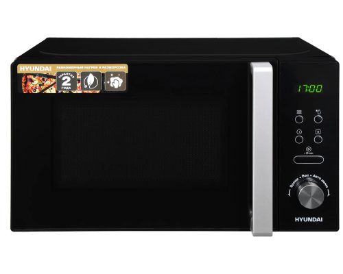 Быстрое и стильное приготовление с микроволновой печью HYUNDAI HYM-D3001