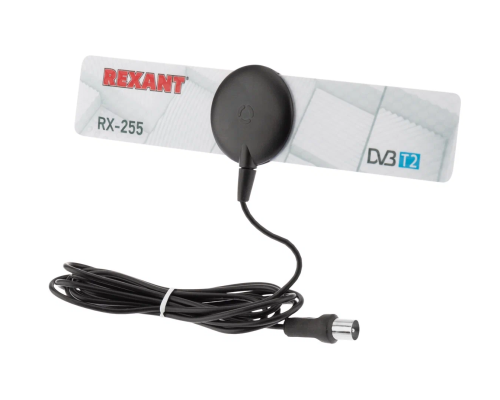 Усовершенствуйте прием сигнала с антенной REXANT RX-255 DVB-T2 на присоске