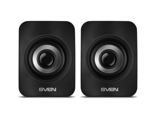 Превосходное качество звука и элегантный дизайн: Колонки 2.0 SVEN 130 черный (SV-020224)