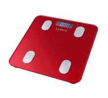 Весы напольные LUMME LU-1334 бордовый гранат