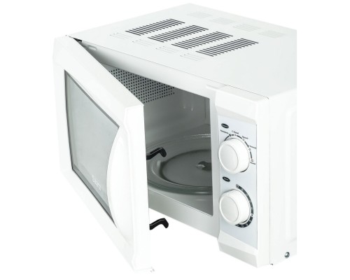 Наслаждайтесь быстрым и удобным приготовлением с Микроволновой печью GALANZ MOS-2002MW в стильном белом цвете!