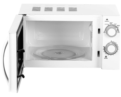 Стильная белая микроволновка GALANZ MOS-2005MW: быстро и легко готовьте вкусные блюда!