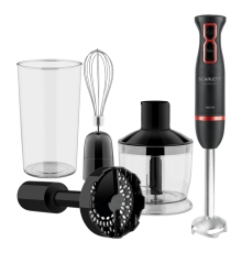 Блендер SCARLETT SC-HB42M44 черный с красным
