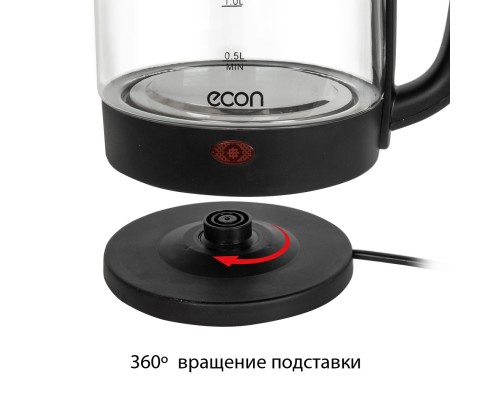 Наслаждайтесь идеальным чаем с электрочайником ECON ECO-1825KE!