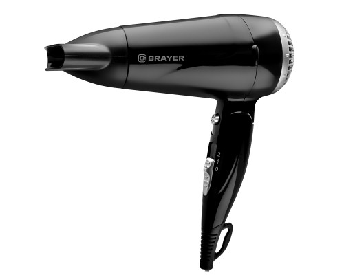 Сушка волос с мощным феном BRAYER BR3024: быстро, безупречно, без повреждений
