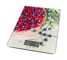 Весы кухонные MARTA MT-1634 ягодный пирог