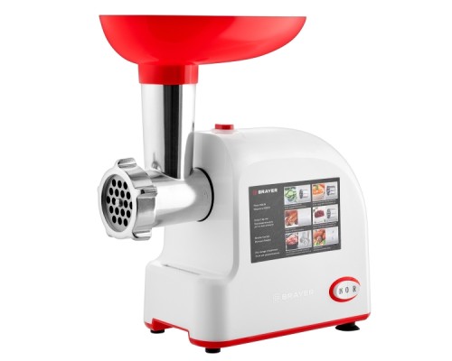 Мощная мясорубка BRAYER BR1603 - идеальный помощник на кухне!
