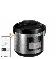 Мультиварка REDMOND RMC-M224S SkyCooker черный/серебристый