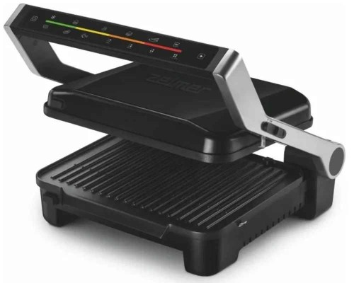 Наслаждайтесь вкусом гриля в любое время с электрогрилем ZELMER ZPR2600 BLACK/INOX!