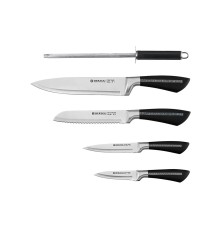 Набор ножей HERZOG HR-SND5W-BLK 5пр