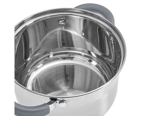 Качественный набор посуды WEBBER BE-626/8 - идеальный выбор для комфортной готовки!