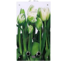 Газовая колонка GENBERG 210.01 ДЕКОР-ЕСО 10 л тюльпаны