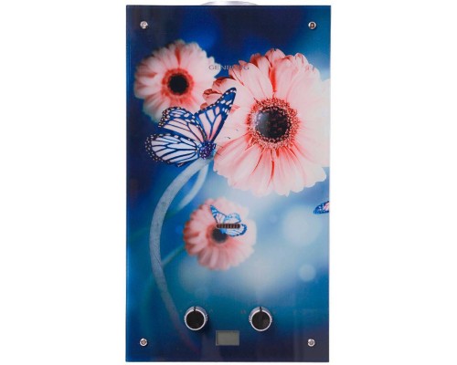 Газовая колонка GENBERG 210.01 ДЕКОР-ЕСО 10 л цветы - надежное и стильное решение для вашего дома