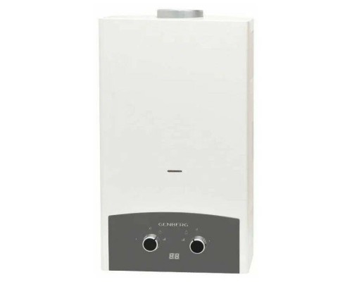 GENBERG 310.01 ПРЕМИУМ 10 л: эффективная газовая колонка с серой накладкой