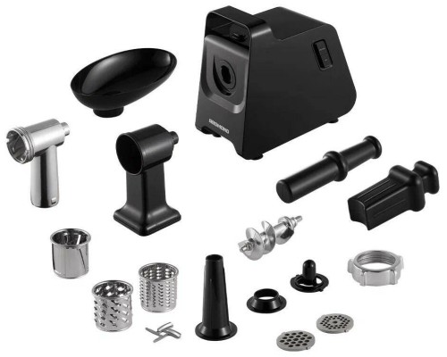 Безупречная мощь и надежность: мясорубка REDMOND RMG-1241-6 черного цвета