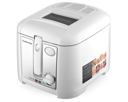 Суперэффективная фритюрница BRAYER BR2832WH: вкусные и хрустящие фри в домашних условиях!