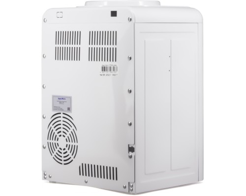 Наслаждайтесь освежающей водой с кулером Aqua Work 0.7-TWR! Удобство и стиль в бело-черном дизайне