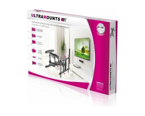 Надежный кронштейн ULTRAMOUNTS UM912 - идеальное решение для вашего телевизора!