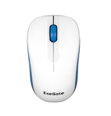 Мышь ExeGate SR-9055W EX295308RUS белый USB беспроводная