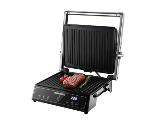Готовь сочные стейки как профи: электрогриль REDMOND RGM-M829 SteakMaster