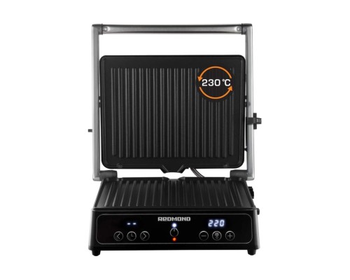 Готовь сочные стейки как профи: электрогриль REDMOND RGM-M829 SteakMaster