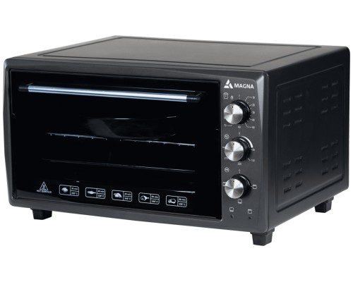 Быстро и вкусно с мини-печью MAGNA MF3615-38BM: идеальный помощник на кухне!