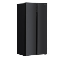 Холодильник HYUNDAI CS4505F черная сталь (двухкамерный)