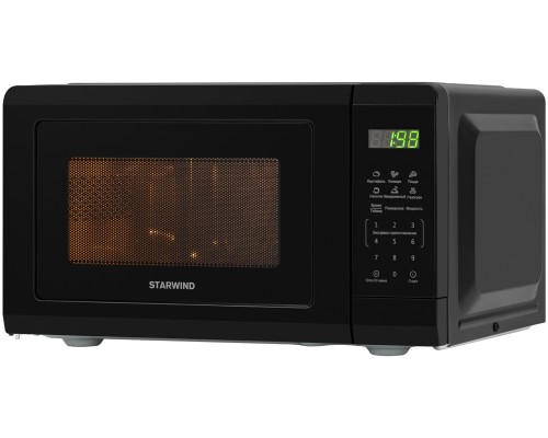 Наслаждайтесь быстрым и легким приготовлением с микроволновой печью STARWIND SMW4320 черного цвета