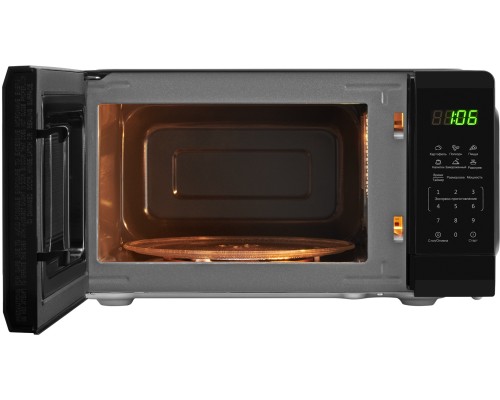 Наслаждайтесь быстрым и легким приготовлением с микроволновой печью STARWIND SMW4320 черного цвета