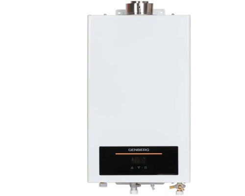 Экономичная и мощная газовая колонка GENBERG Turbo Max 14 л - идеальное решение для комфортного и надежного горячего водоснабжения!