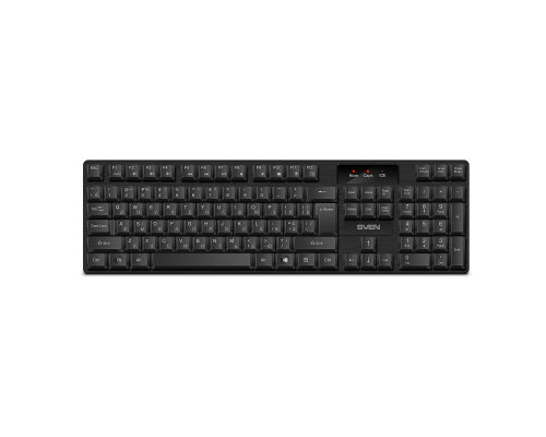 Клавиатура SVEN KB-C2300W беспроводная черный (104 кл.)
