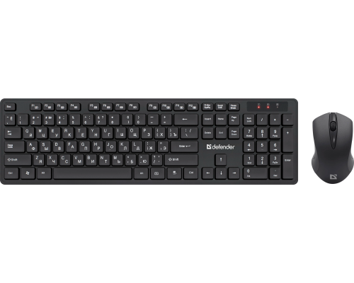 Клавиатура и мышь DEFENDER LIMA C-993 RU черный (45993)