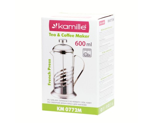 Френч-пресс KAMILLE KM-0772M 600мл