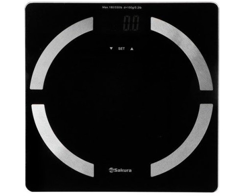 Весы напольные SAKURA SA-5056BK черный