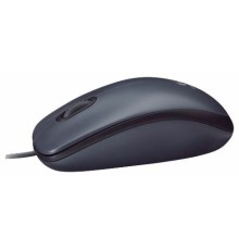 Мышь LOGITECH M90 серый/черный