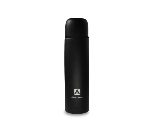 Термос АРКТИКА 102-1000-BKT 1,0л черный песок матовый