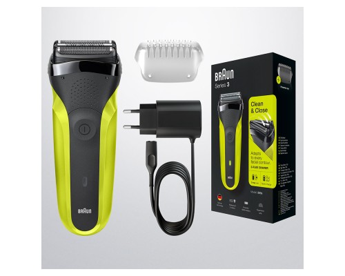 Электробритва BRAUN Series 3 300s green