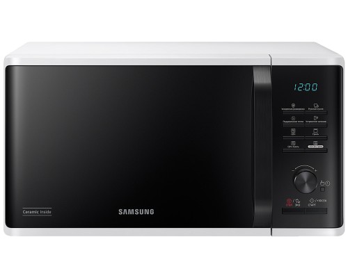 Микроволновая печь SAMSUNG MG23K3515AW/BW белый/черный