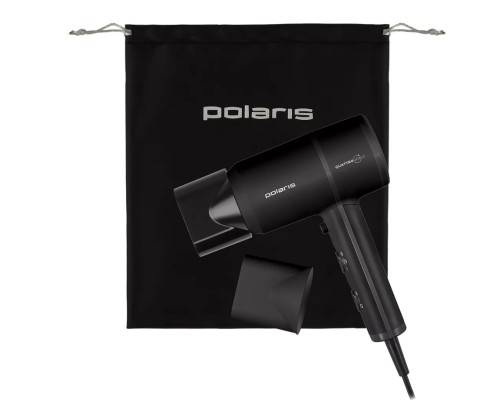 Фен POLARIS PHD 2044Ti черный