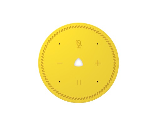 Умная колонка ЯНДЕКС YNDX-00025Y Станция Лайт Алиса лимон