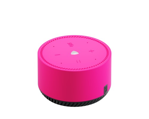 Умная колонка ЯНДЕКС YNDX-00025N Станция Лайт Алиса фламинго/розовый