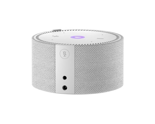Умная колонка ЯНДЕКС YNDX-00020G Станция Мини Алиса с LED-часами серый