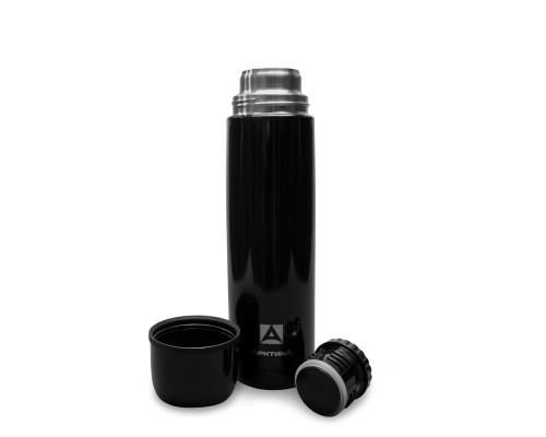 Термос АРКТИКА 102-1000-BKT 1л черный оникс глянцевый