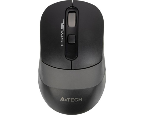Мышь A4TECH Fstyler FG10S беспроводная черный/серый