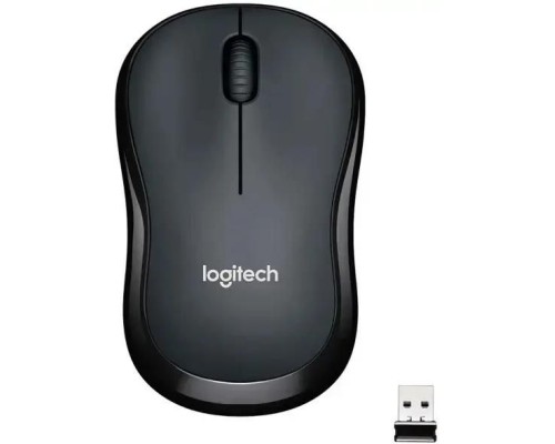 Мышь LOGITECH M220 Silent беспроводная черный