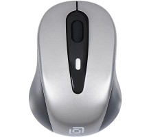 Мышь OKLICK 435MW беспроводная серый/черный